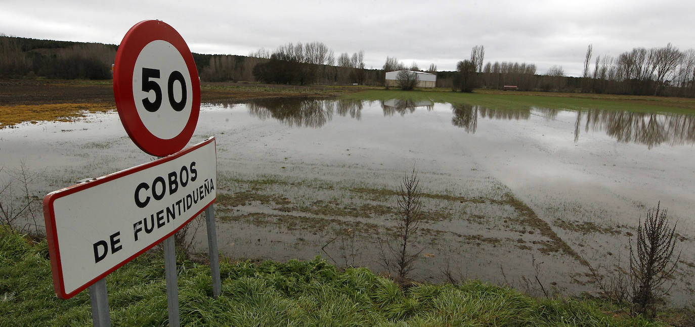 Inundaciones por el desembalse de Burgomillodo