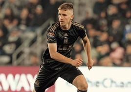 El croata Stipe Biuk, en una imagen con Los Angeles FC.