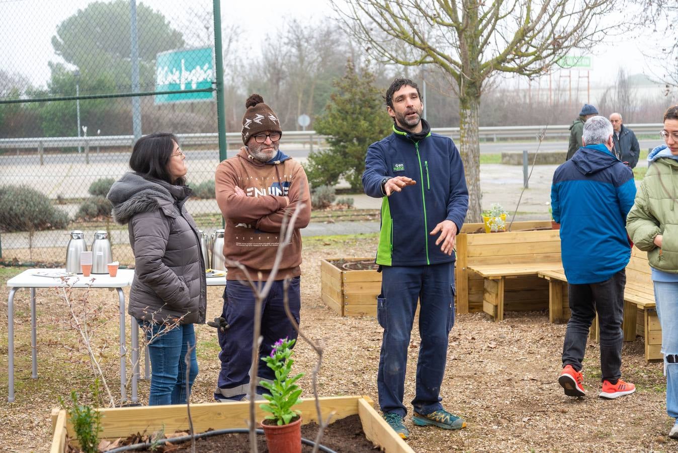 El campus de Palencia inaugura un jardín terapeútico