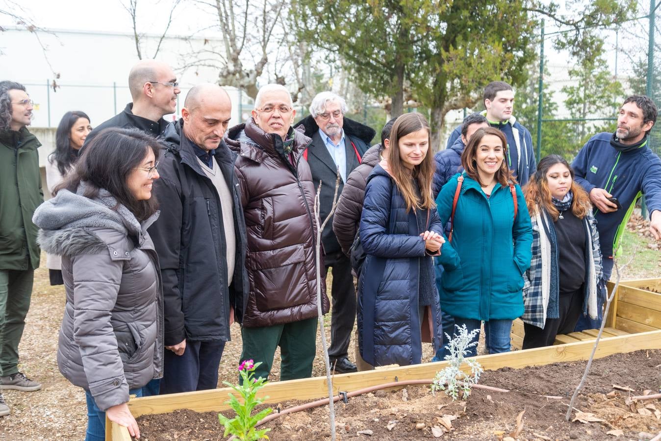 El campus de Palencia inaugura un jardín terapeútico