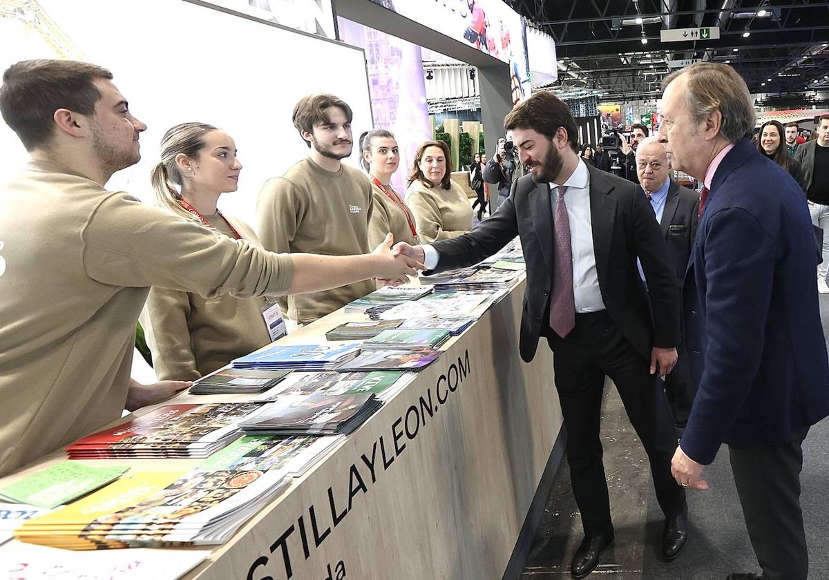 El vicepresidente de la Junta, Juan García Gallardo, este miércoles en la inauguración de Fitur.