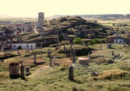 Barrio de bodegas de Baltanás.
