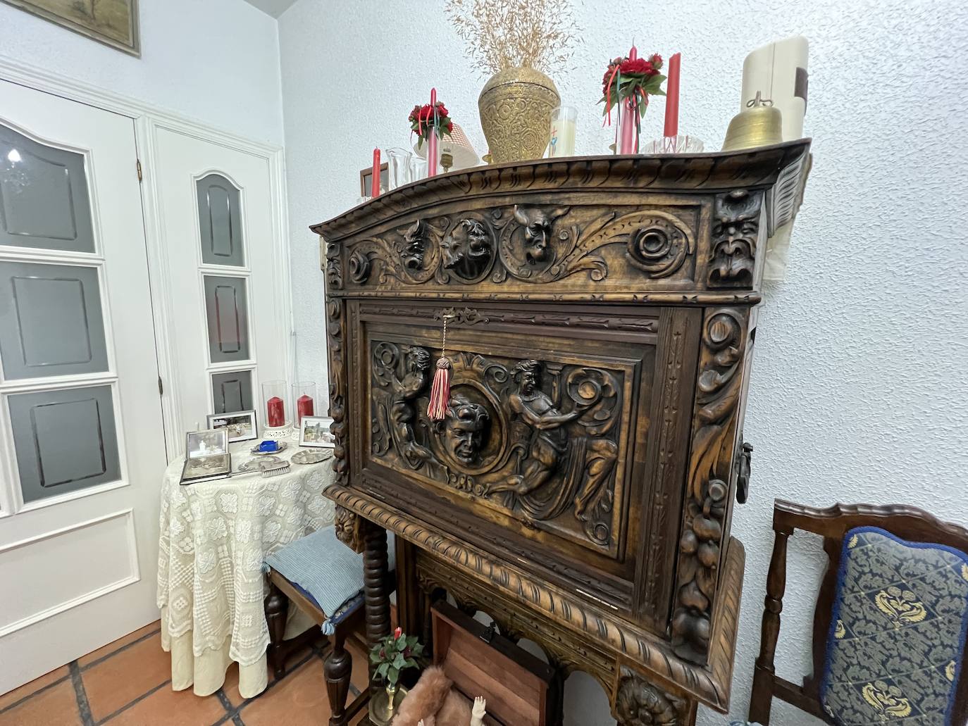 Una casa de Valladolid decorada con muebles encontrados en la calle
