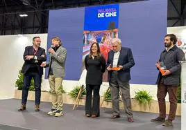 Homenaje a los históricos arquitectos palentinos en Fitur.