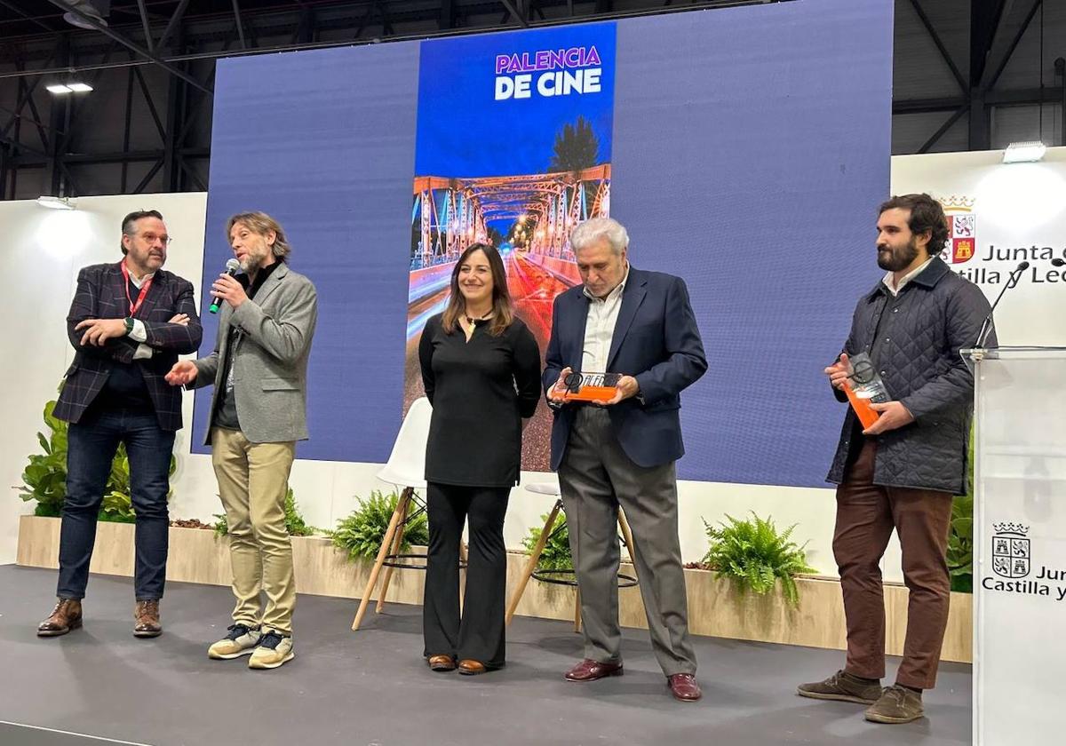 Homenaje a los históricos arquitectos palentinos en Fitur.