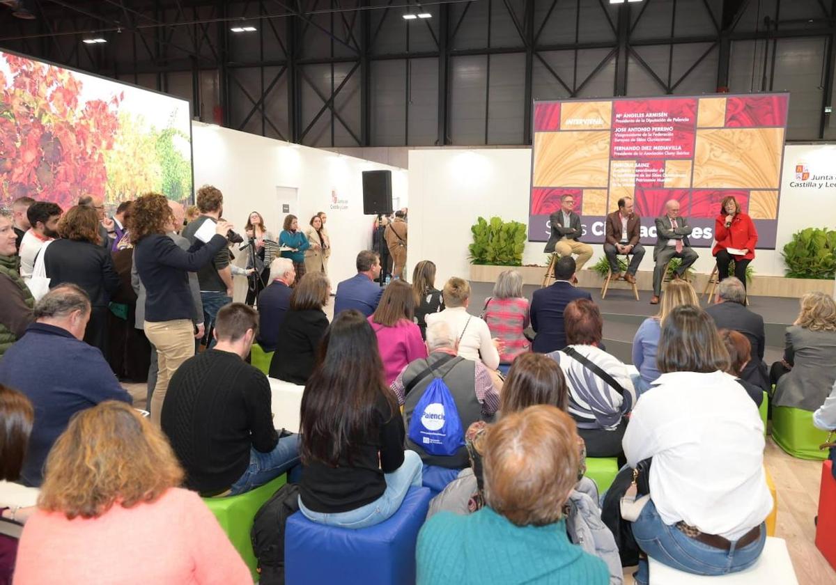 Presentación de la oferta turística de la provincia de Palencia en Fitur.