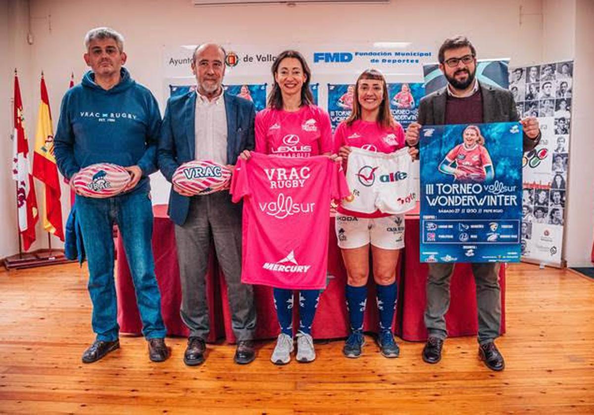 Organizadores y patrocinadores, en la presentación.