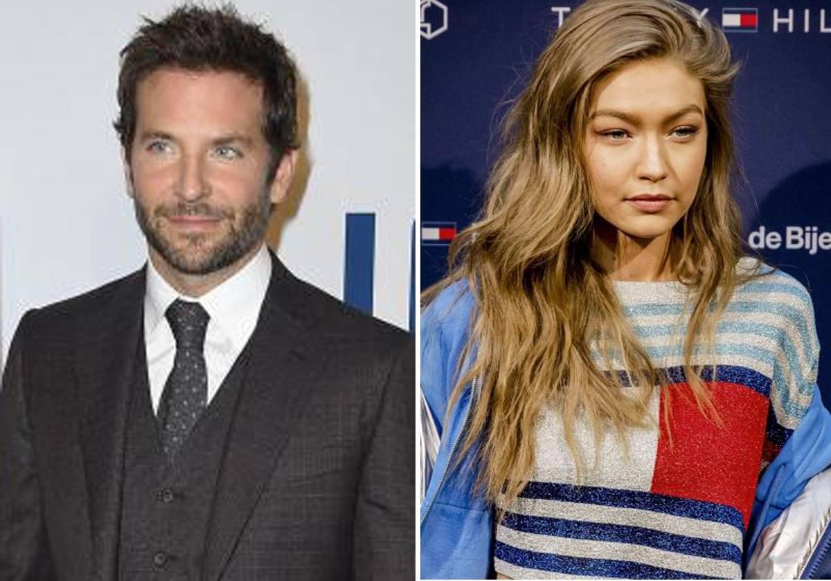 El actor Bradley Cooper y la modelo Gigi Hadid.