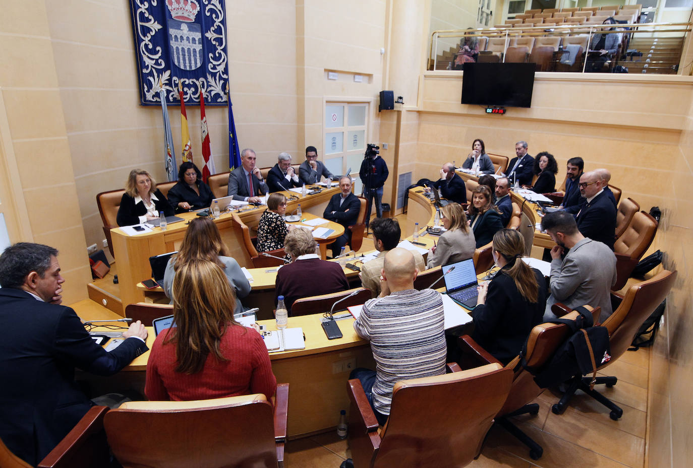 Pleno de enero del Ayuntamiento de Segovia