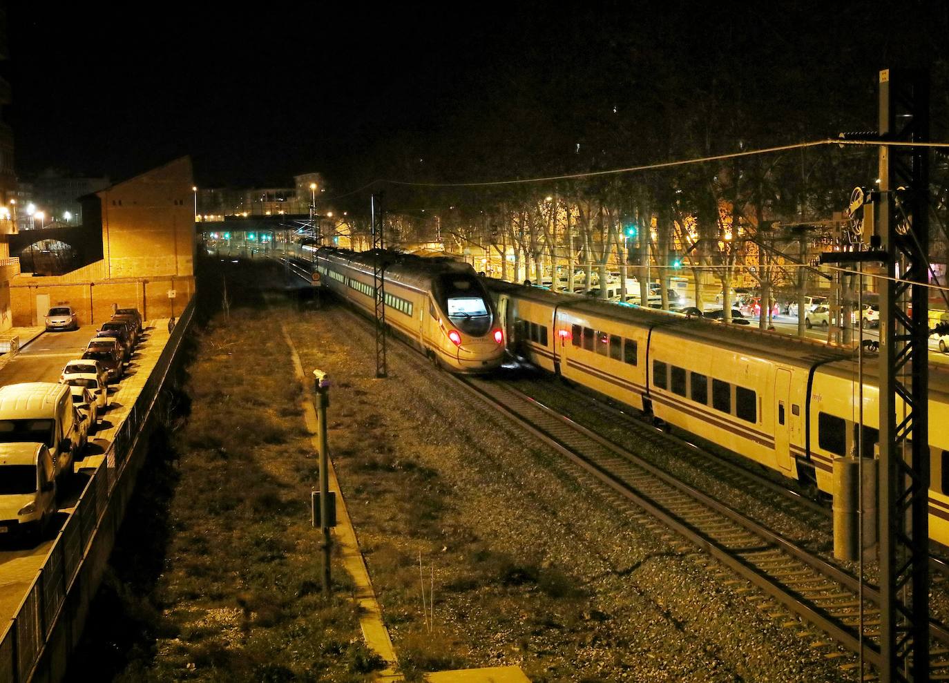 Retrasos en la estación de trenes de Palencia