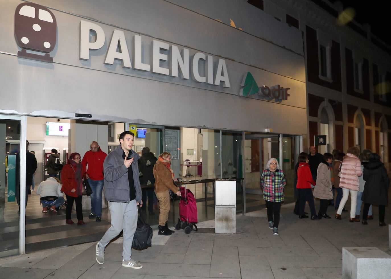 Retrasos en la estación de trenes de Palencia