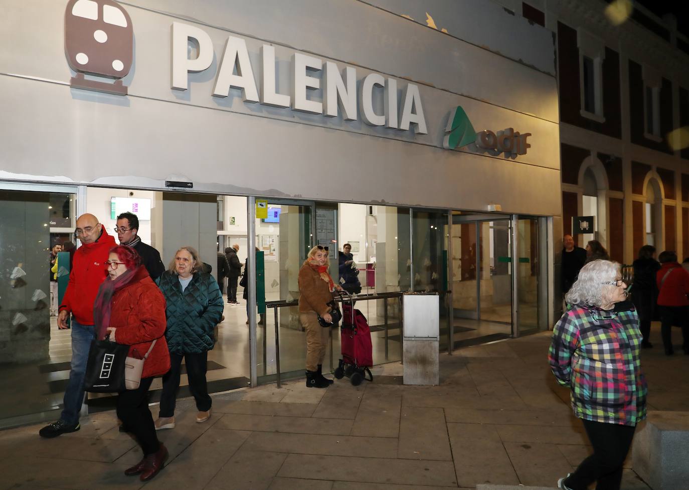 Retrasos en la estación de trenes de Palencia