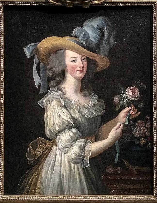'María Antonieta con un vestido de muselina', obra de Elisabet Vigée Lebrun.
