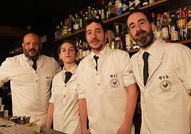 El equipo del bar vallisoletano El Niño Perdido.