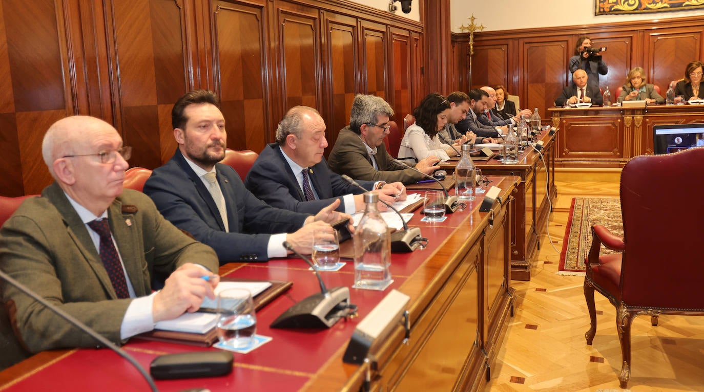 La Diputación de Palencia celebra el primer pleno ordinario del año