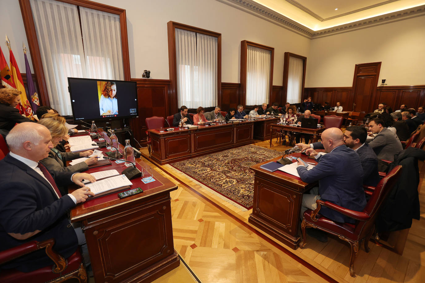 La Diputación de Palencia celebra el primer pleno ordinario del año