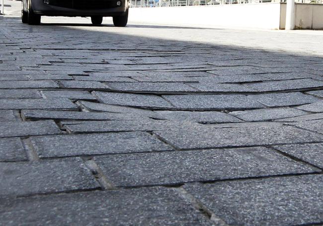 Bache en la avenida Padre Claret.