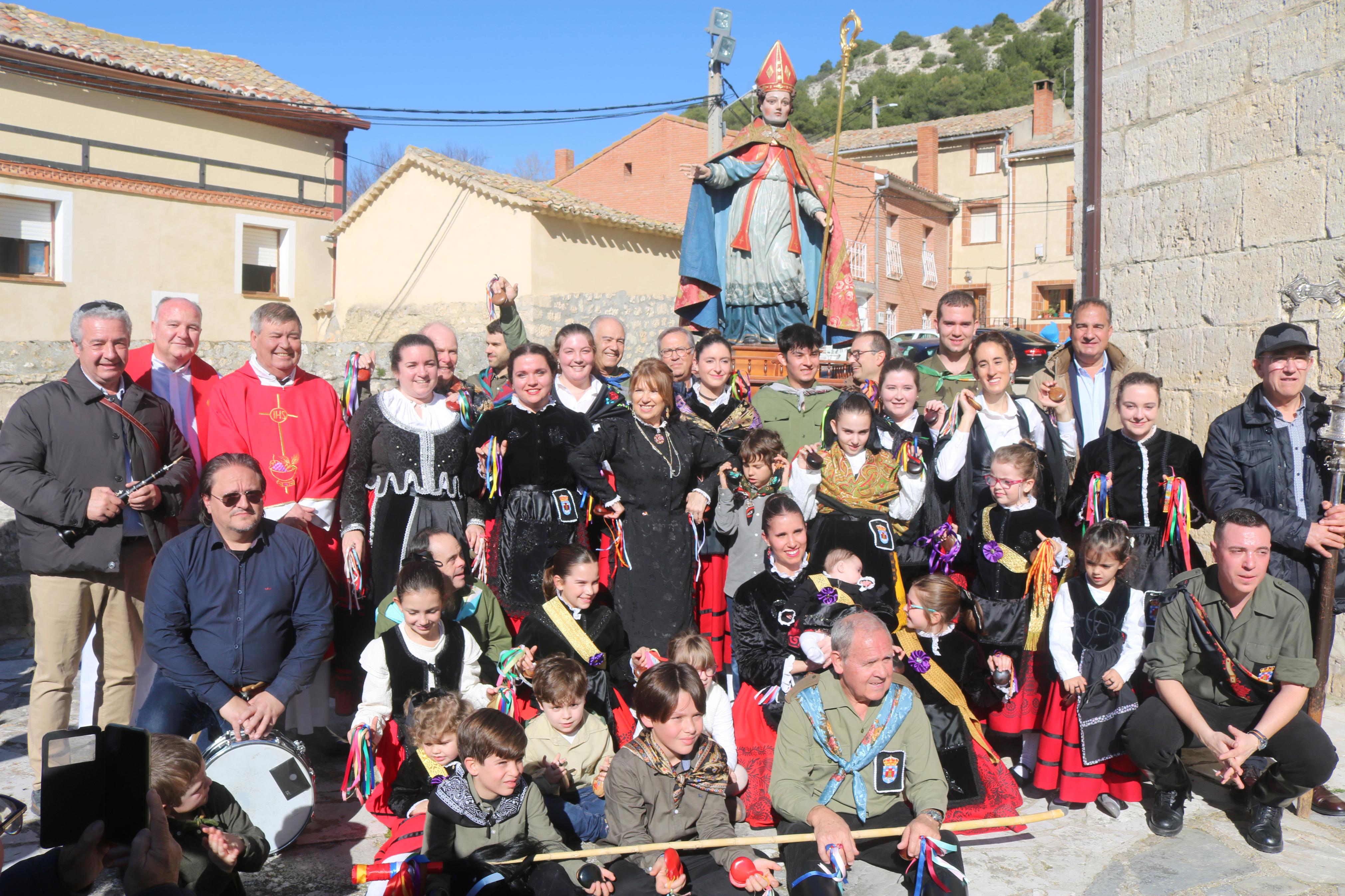 Hornillos de Cerrato se rinde a San Blas