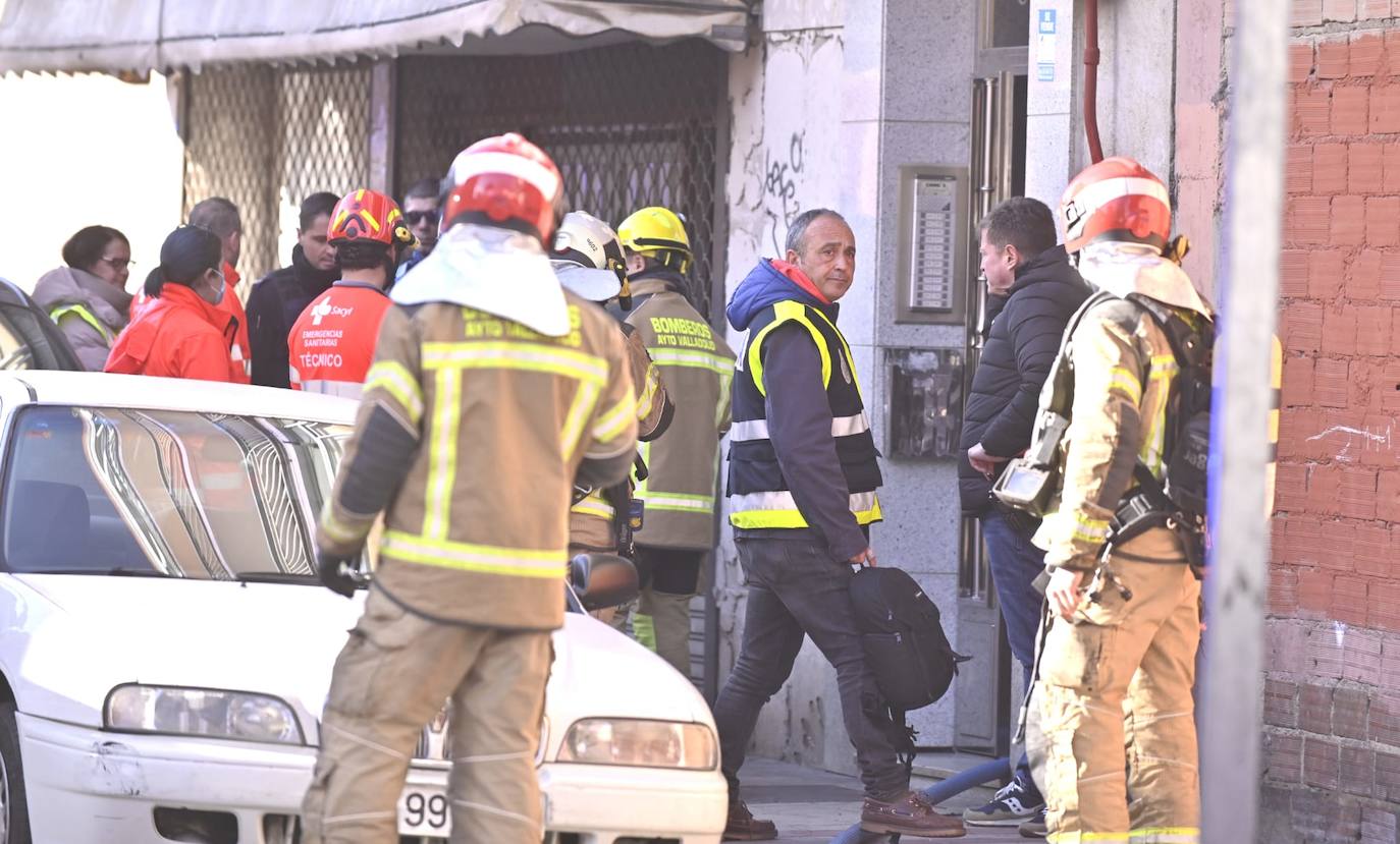 El incendio de la calle Cisne, en imágenes