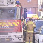 El incendio de la calle Cisne, en imágenes