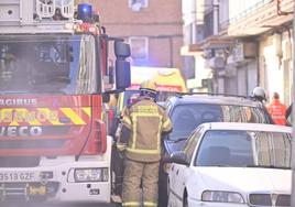 El incendio de la calle Cisne, en imágenes