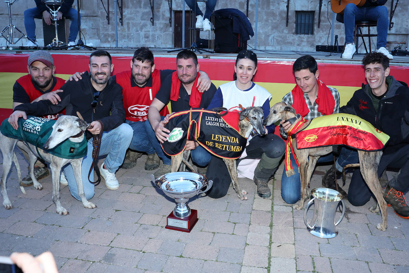 Final del Campeonato de España de Galgos en Nava del Rey