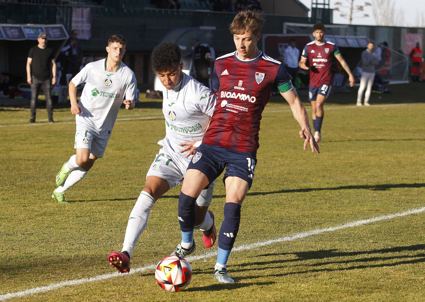 El empate entre la Sego y el Getafe B, en imágenes