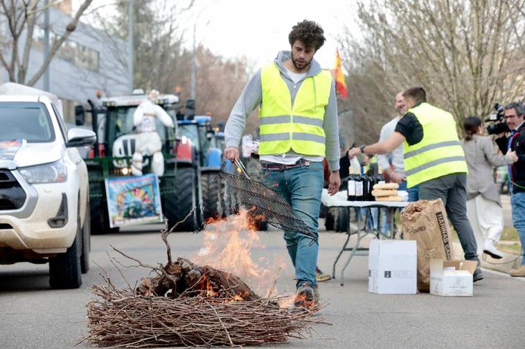 Imágenes de la segunda tractorada por las calles de Valladolid