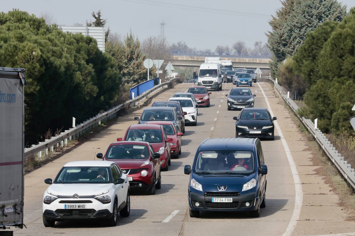 Imágenes de la segunda tractorada por las calles de Valladolid