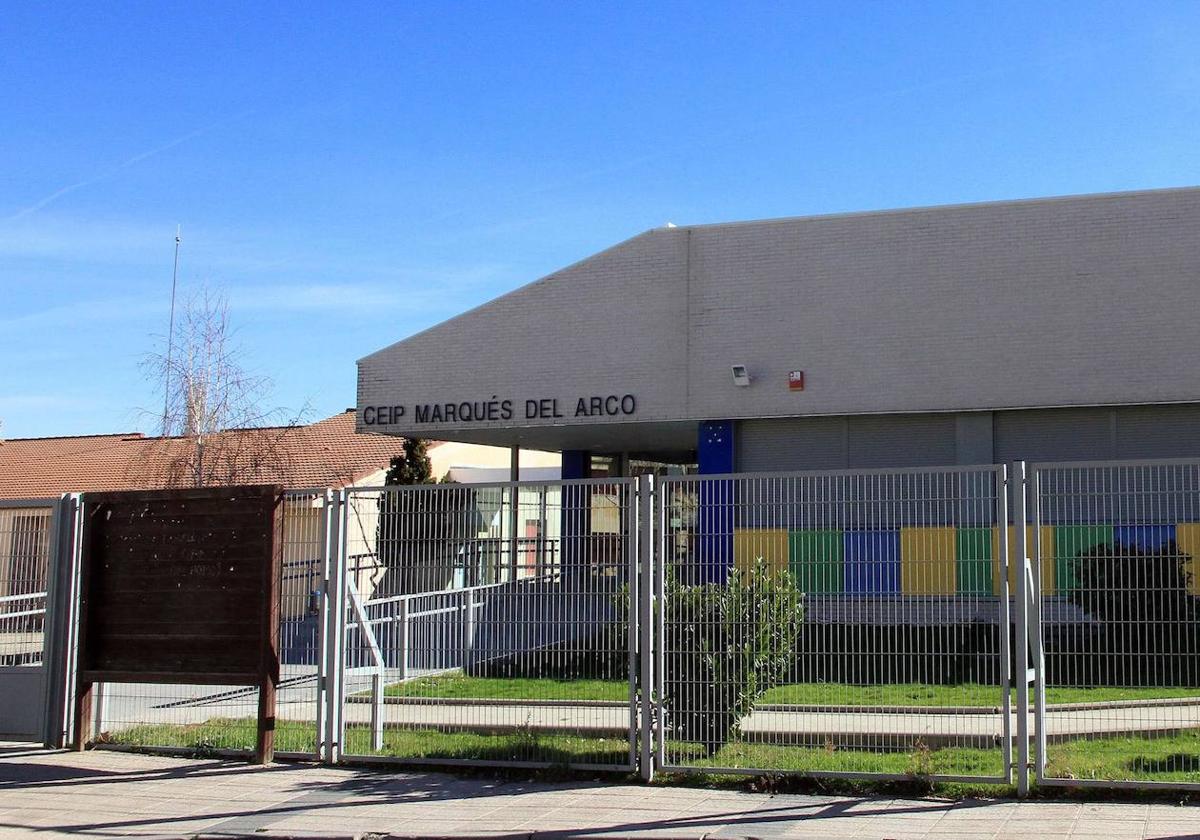 El colegio Marqués del Arco, de San Cristóbal, donde se cometieron algunos de los robos.