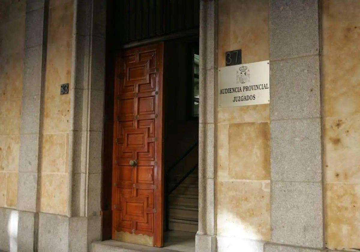 Foto de archivo de la Audiencia Provincial de Salamanca.