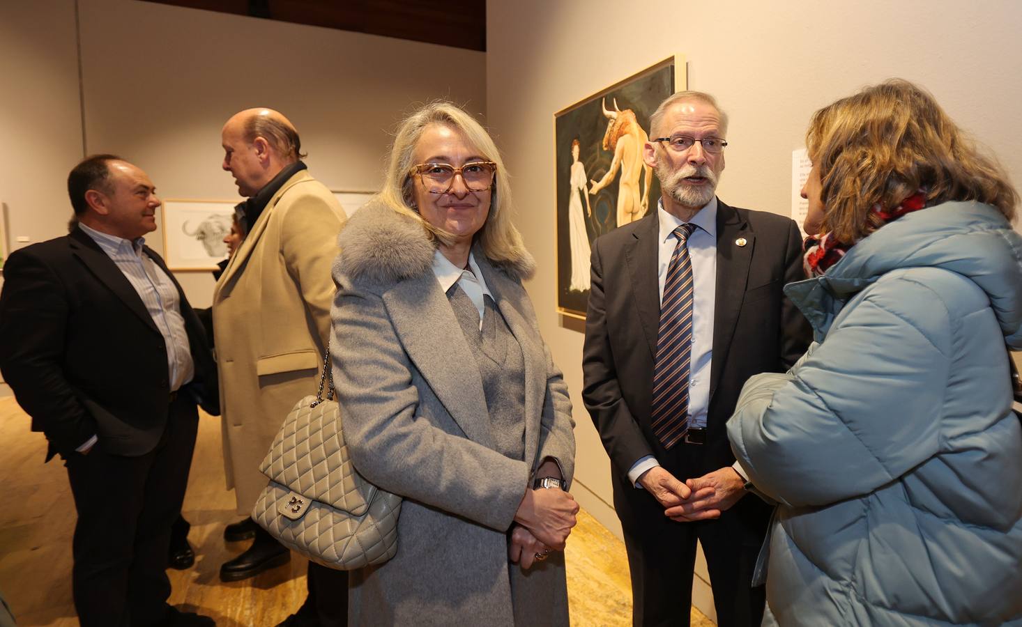 Inauguración de la exposición &#039;Taurokathapsia&#039;en el Centro Cultural