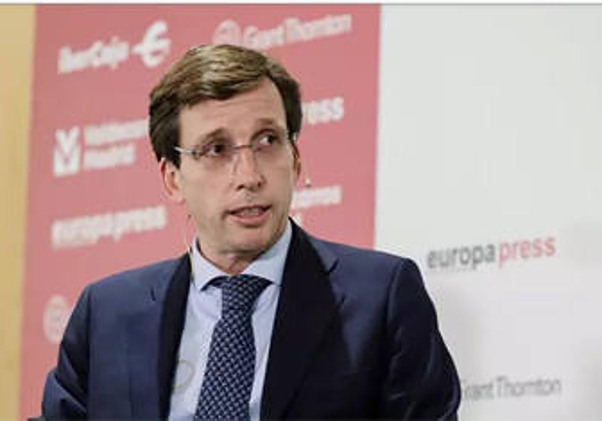 El alcalde de Madrid, José Luis Martínez-Almeida.