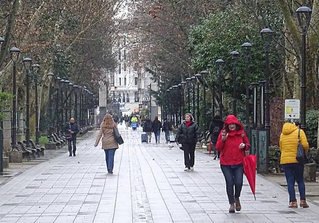 El Campo Grande, ya abierto, este viernes al mediodía.