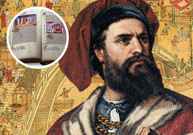 Marco Polo y su libro 'La ruta de las maravillas'.