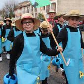 La lluvia desluce el carnaval de Cuéllar y obliga a suspender el desfile del domingo