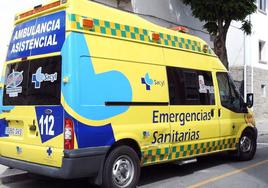 Ambulancia para atender emergencias.