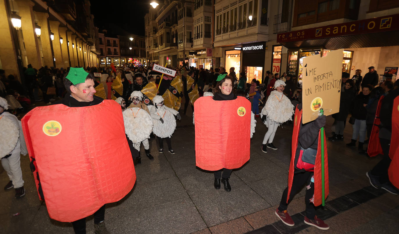 Palencia vive un ingenioso y multitudinario Carnaval