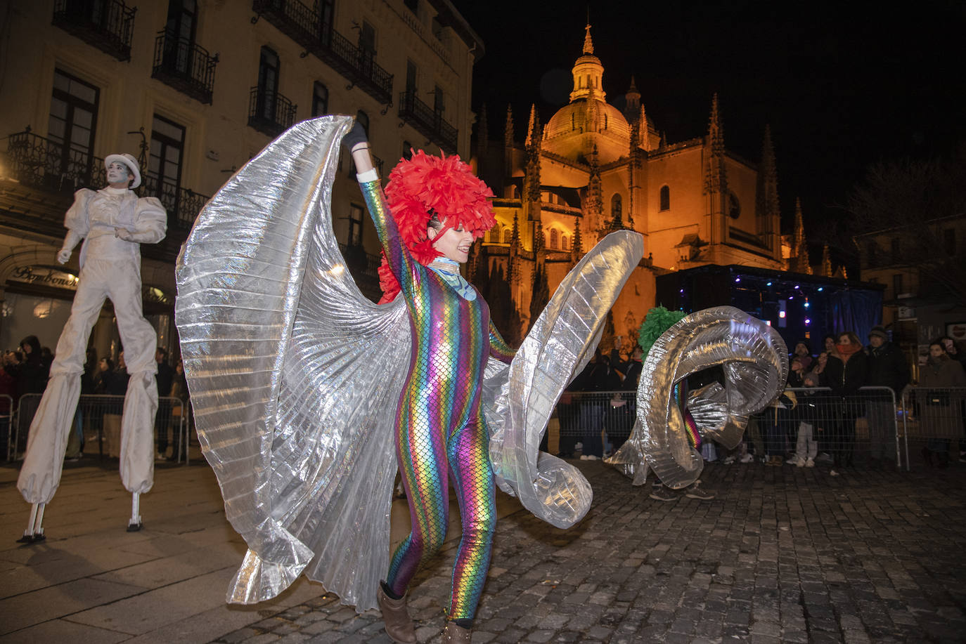 El Carnaval gana al frío segoviano