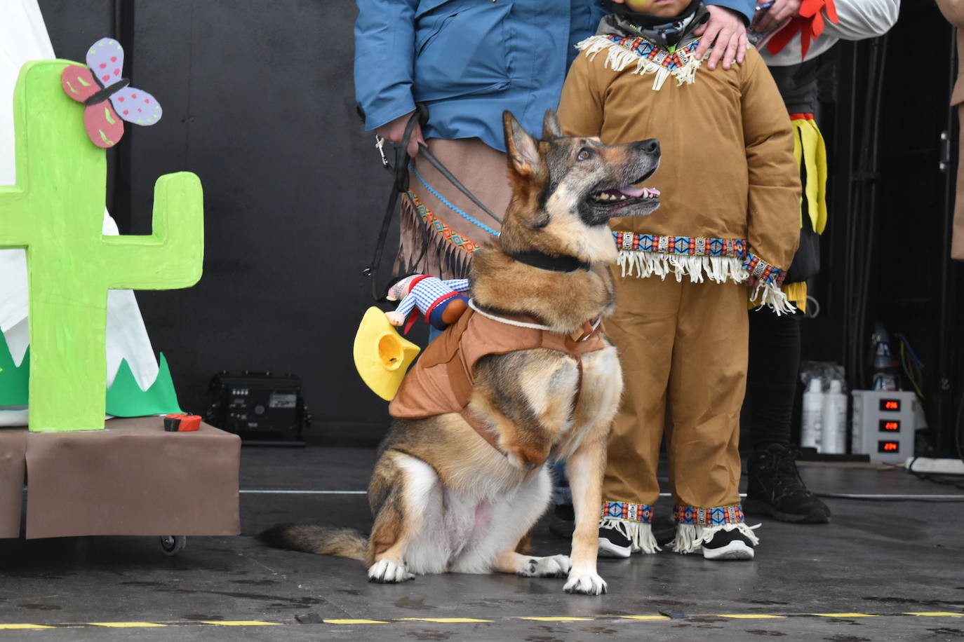 Las mascotas y sus dueños se disfrazan en Aguilar