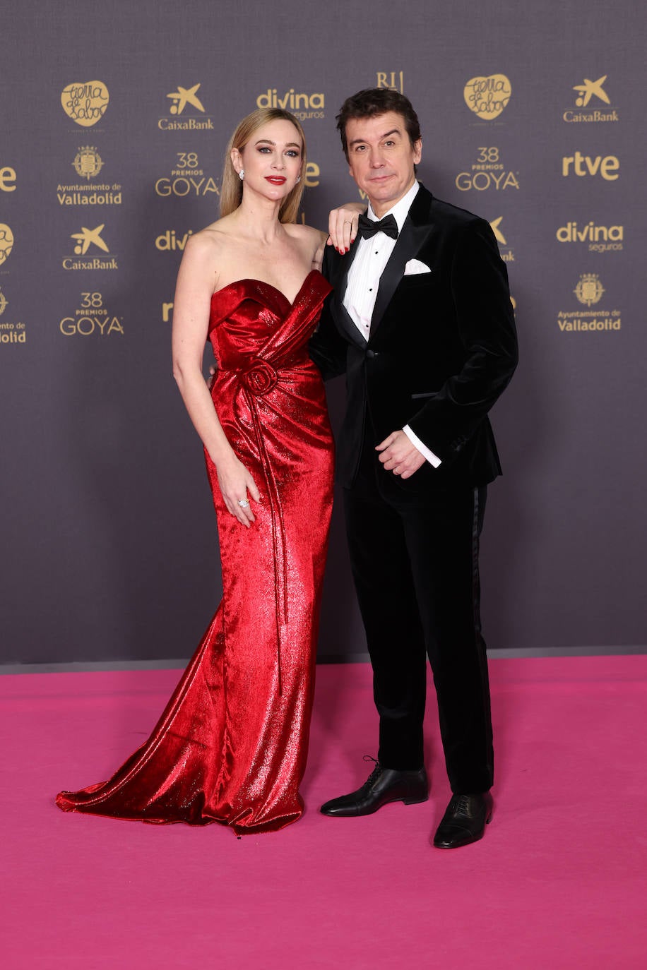 Marta Hazas y Javier Veiga.