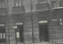La histórica farmacia de la Plaza de la Universidad