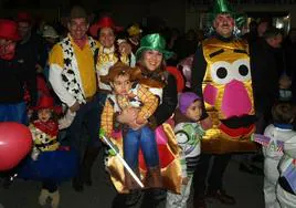 El elenco de Toy Story, por las calles de Íscar