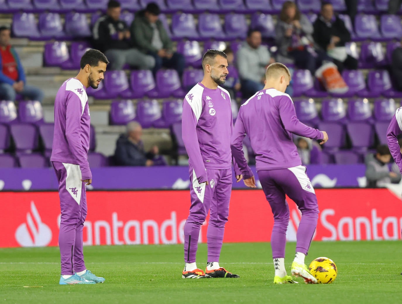 Las imágenes del partido entre el Real Valladolid y el Albacete