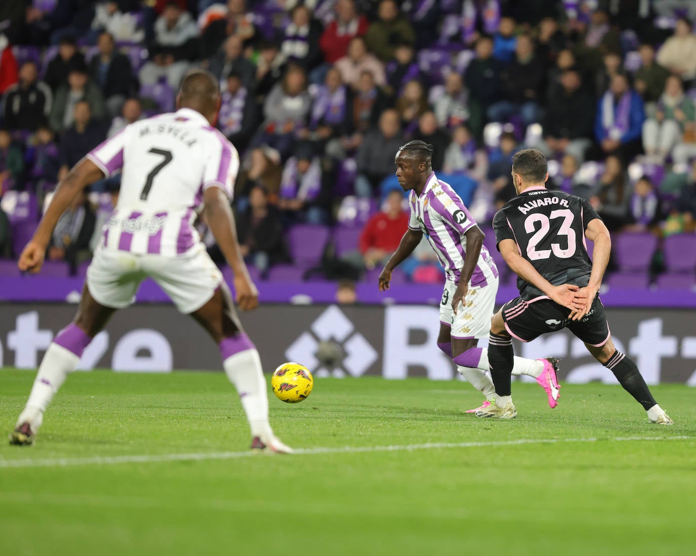 Las imágenes del partido entre el Real Valladolid y el Albacete