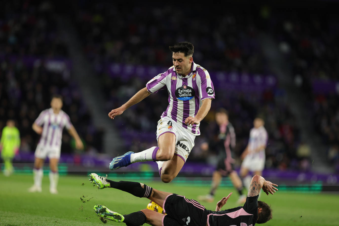 Las imágenes del partido entre el Real Valladolid y el Albacete