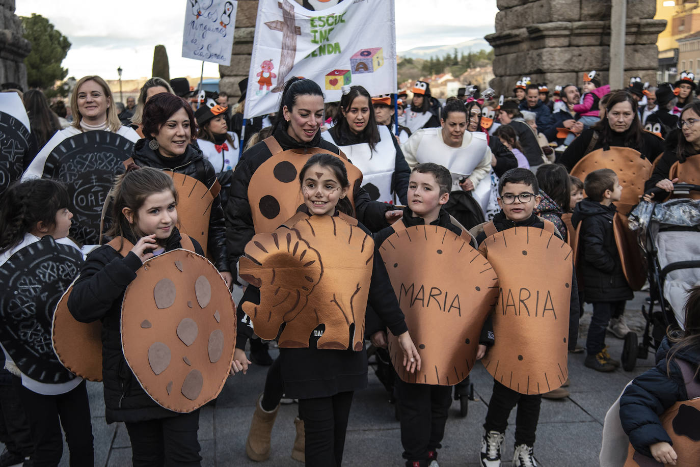 El carnaval infantil de Segovia, en imágenes