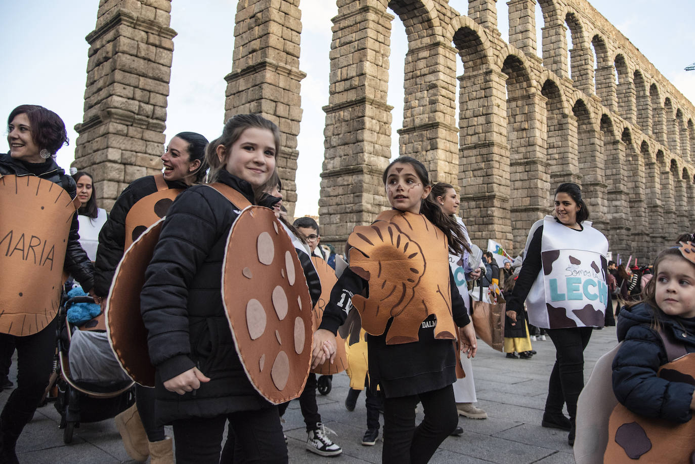 El carnaval infantil de Segovia, en imágenes