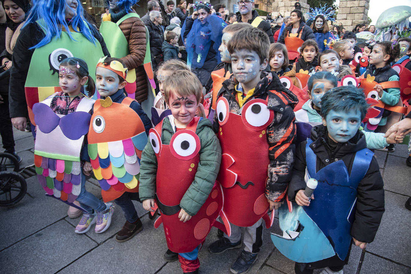 El carnaval infantil de Segovia, en imágenes