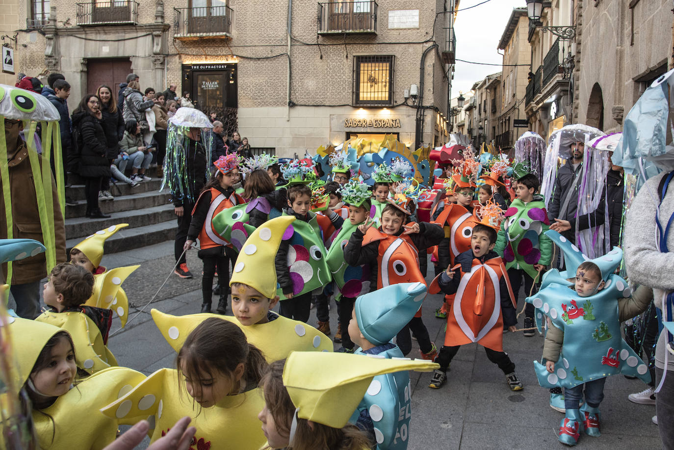 El carnaval infantil de Segovia, en imágenes